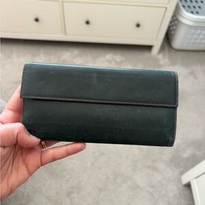 Tusk Leather Dark Green Wallet